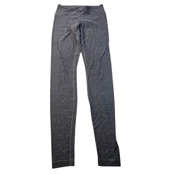 Lululemon 4 grey full length Ankle stretch SOFT basic minimalist leggings active - Picture 2 of 9